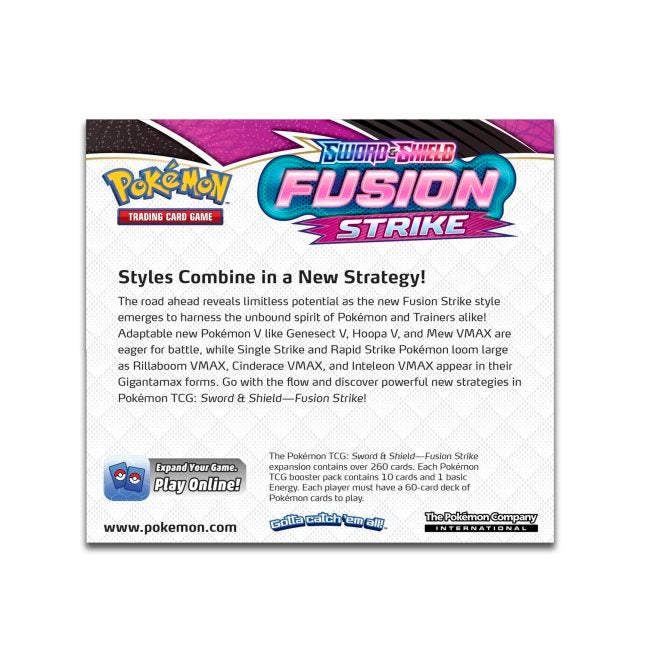 Sword & Shield 8 - Fusion Strike Booster Display Box (36 Packs)