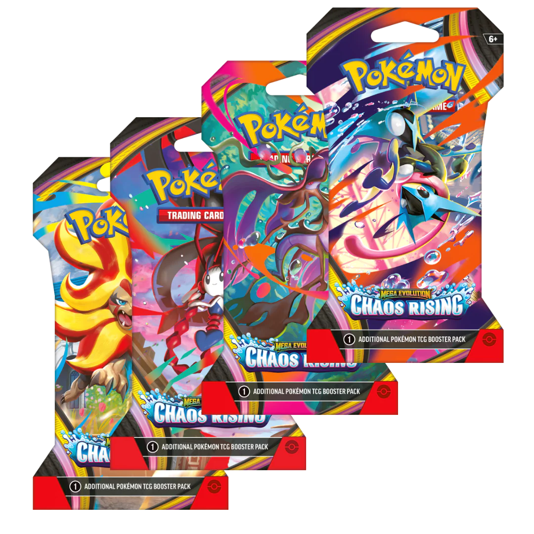 Mega Evolution - Chaos Rising Sleeved Booster Pack