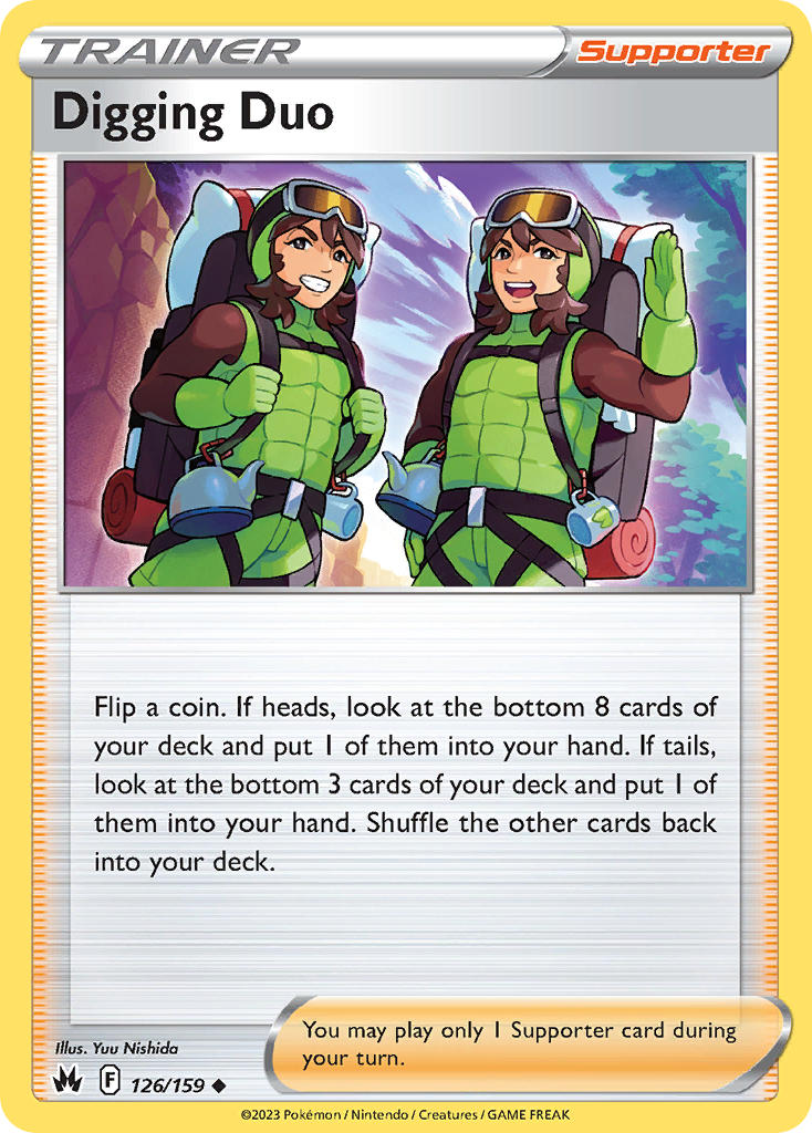 Digging Duo 126/159 - POKEMON SWORD & SHIELD: CROWN ZENITH