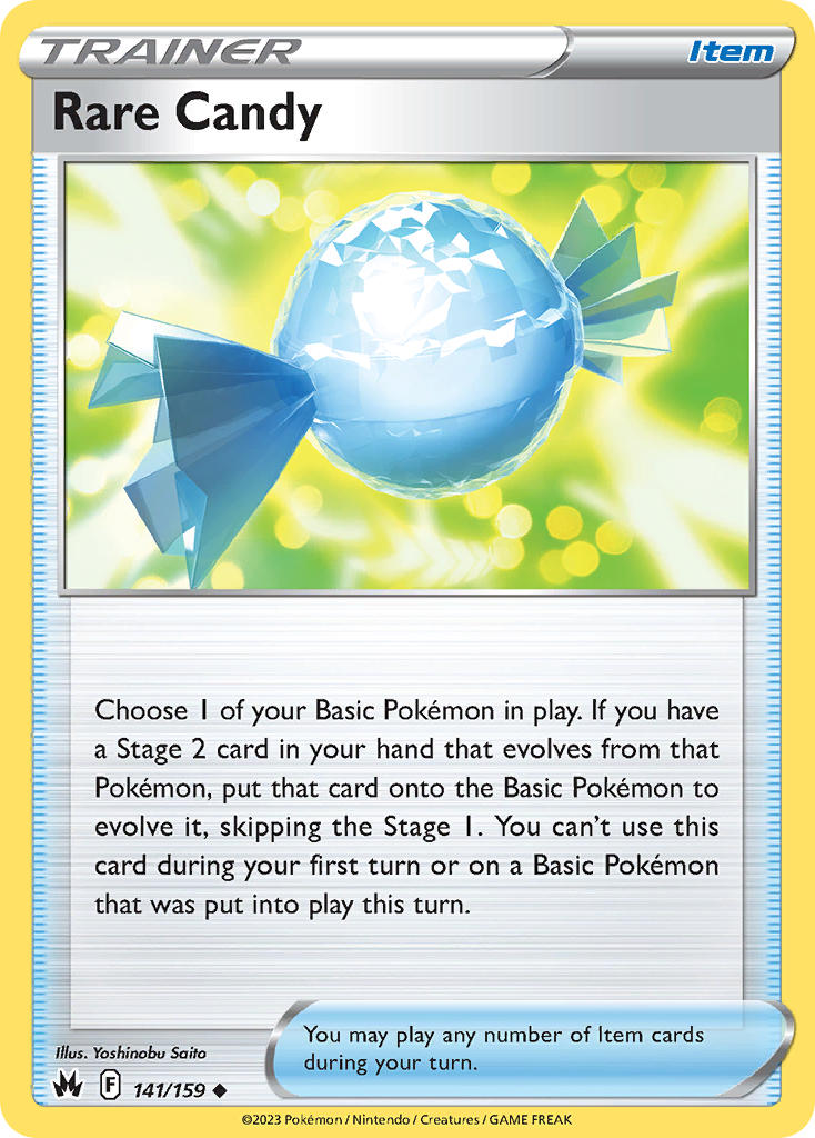 Rare Candy 141/159 - POKEMON SWORD & SHIELD: CROWN ZENITH