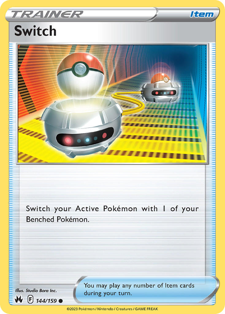 Switch 144/159 - POKEMON SWORD & SHIELD: CROWN ZENITH