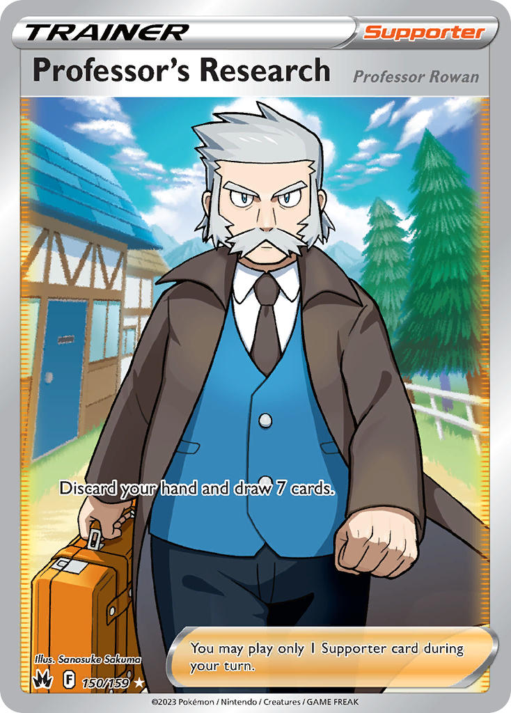 Professor's Research 150/159 - POKEMON SWORD & SHIELD: CROWN ZENITH