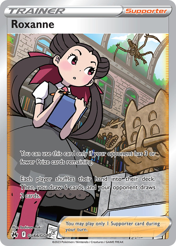 Roxanne GG66/GG70 - POKEMON SWORD & SHIELD: CROWN ZENITH | GALARIAN GALLERY