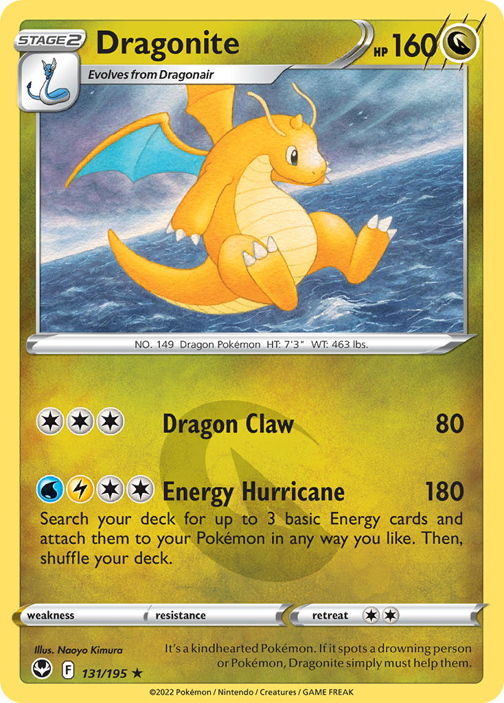 Dragonite 131/195 - POKEMON SWORD & SHIELD: SILVER TEMPEST