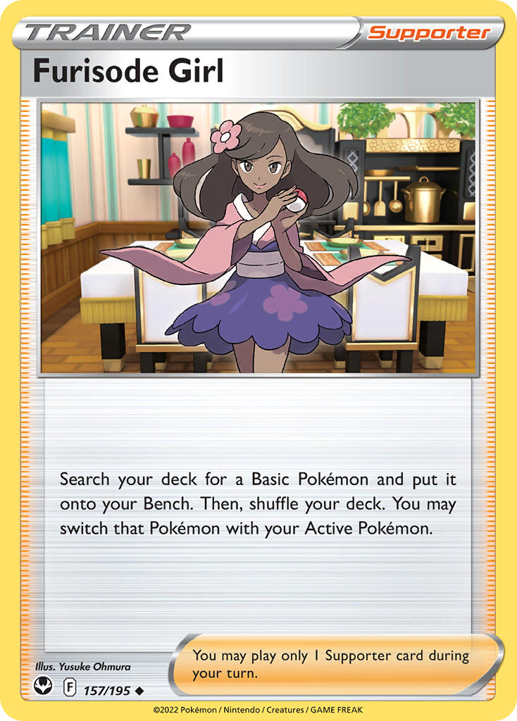 Furisode Girl 157/195 - POKEMON SWORD & SHIELD: SILVER TEMPEST