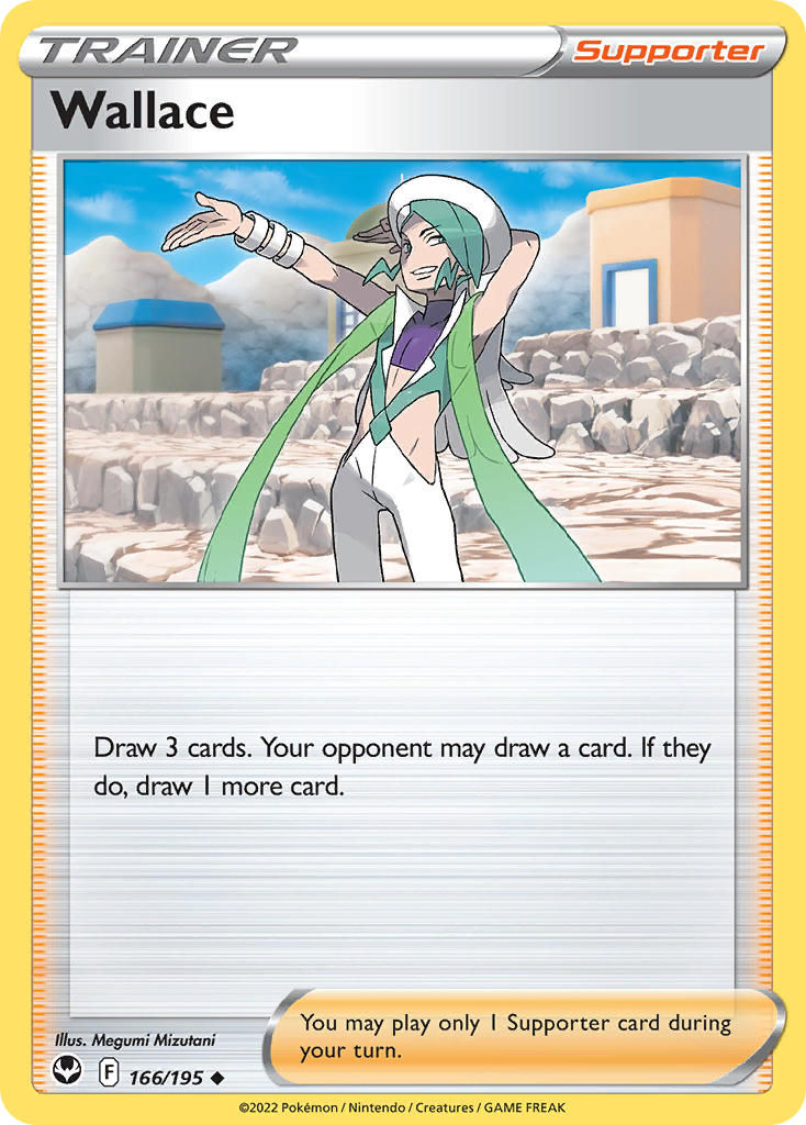 Wallace 166/195 - POKEMON SWORD & SHIELD: SILVER TEMPEST