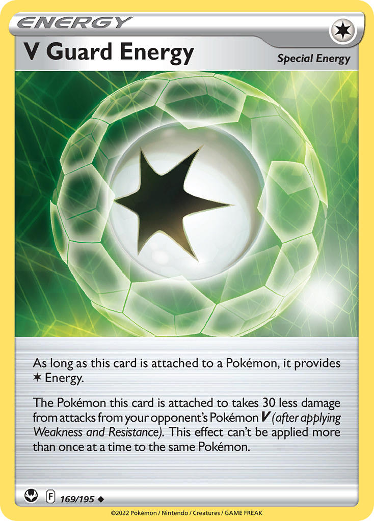 V Guard Energy 169/195 - POKEMON SWORD & SHIELD: SILVER TEMPEST