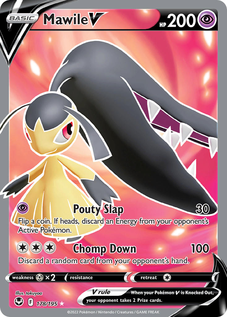 Mawile V 178/195 - POKEMON SWORD & SHIELD: SILVER TEMPEST