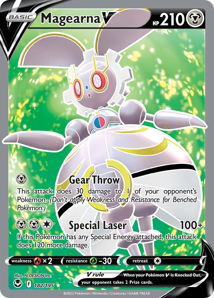 Magearna V 182/195 - POKEMON SWORD & SHIELD: SILVER TEMPEST