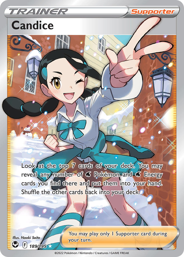 Candice 189/195 - POKEMON SWORD & SHIELD: SILVER TEMPEST