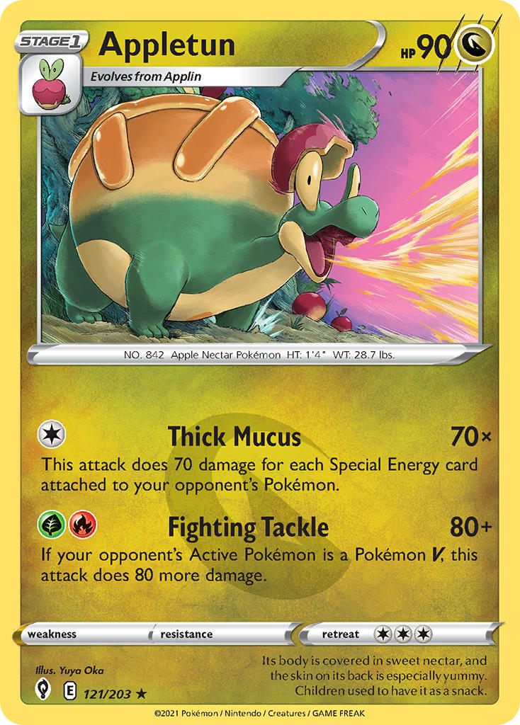 Appletun 121/203 - POKEMON SWORD & SHIELD: EVOLVING SKIES