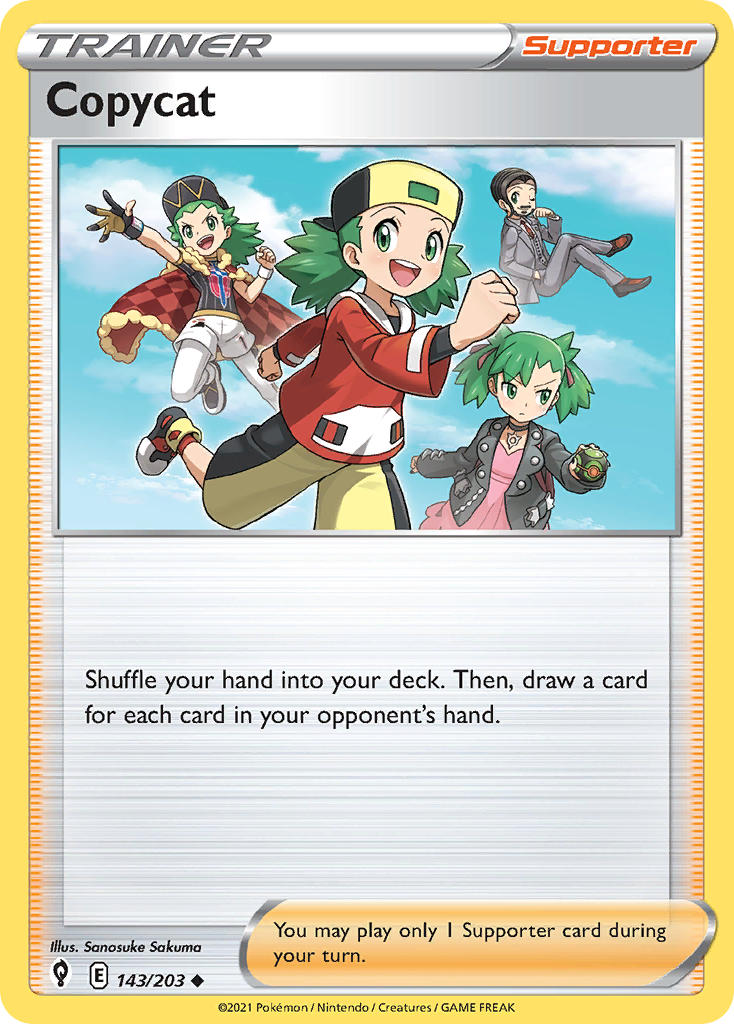 Copycat 143/203 - POKEMON SWORD & SHIELD: EVOLVING SKIES