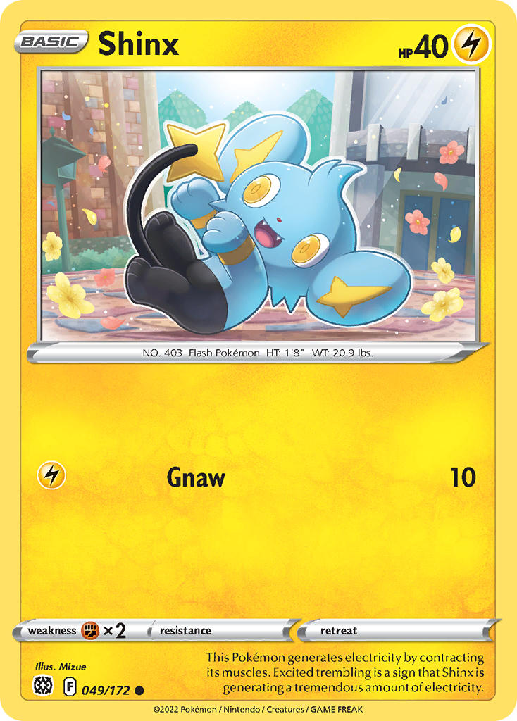 Shinx 049/172 - POKEMON SWORD & SHIELD: BRILLIANT STARS