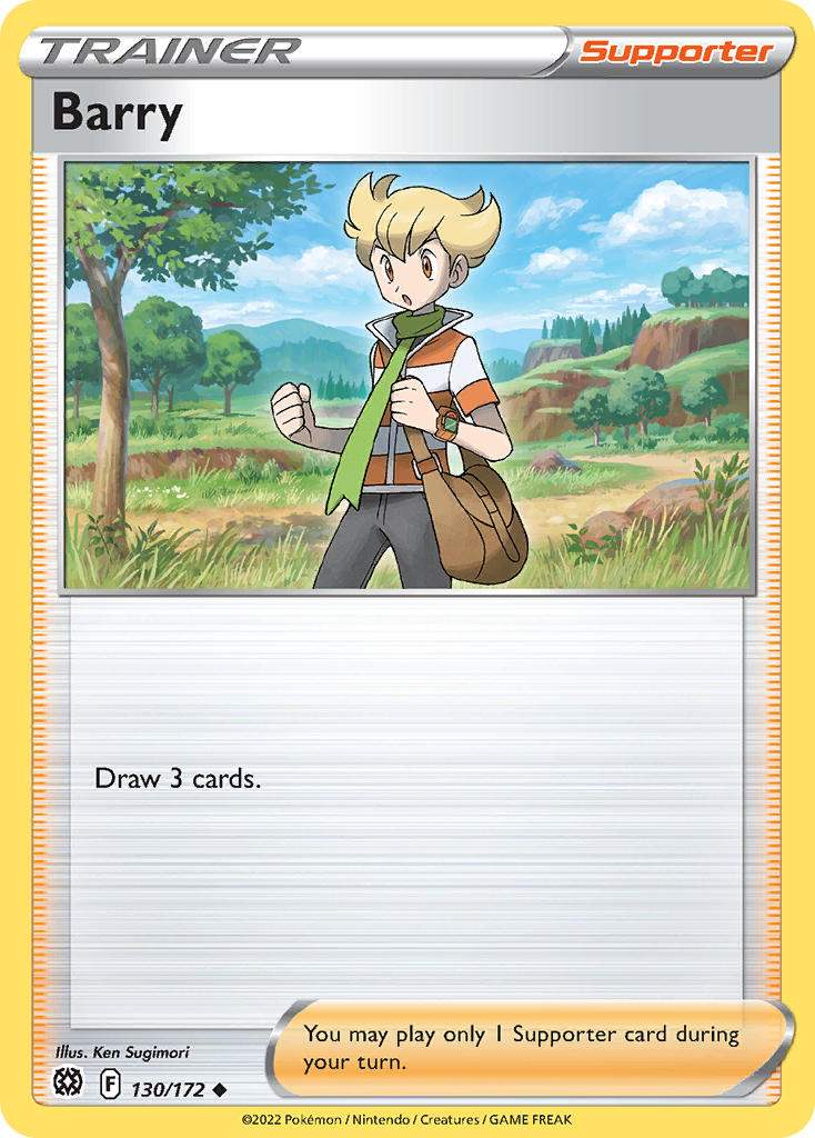 Barry 130/172 - POKEMON SWORD & SHIELD: BRILLIANT STARS