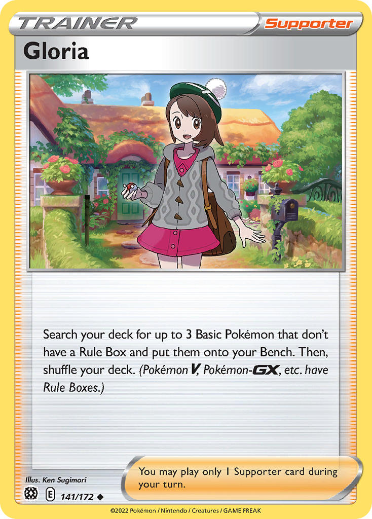 Gloria 141/172 - POKEMON SWORD & SHIELD: BRILLIANT STARS