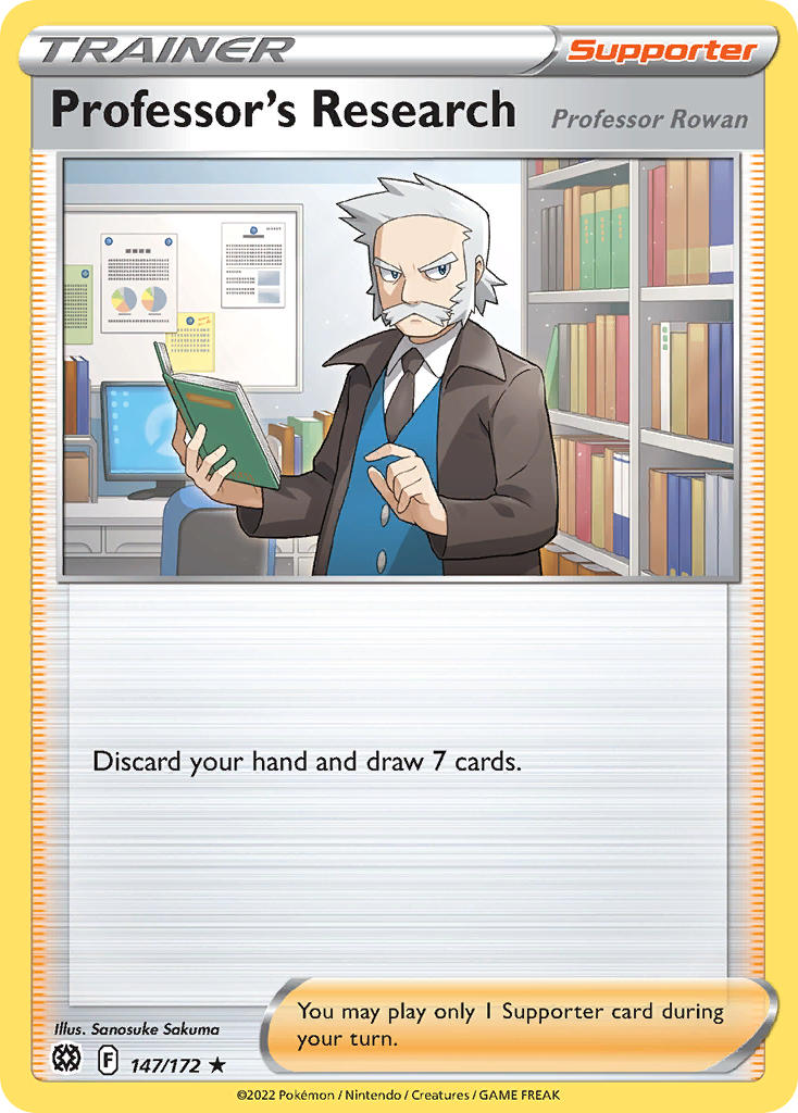 Professor's Research 147/172 - POKEMON SWORD & SHIELD: BRILLIANT STARS