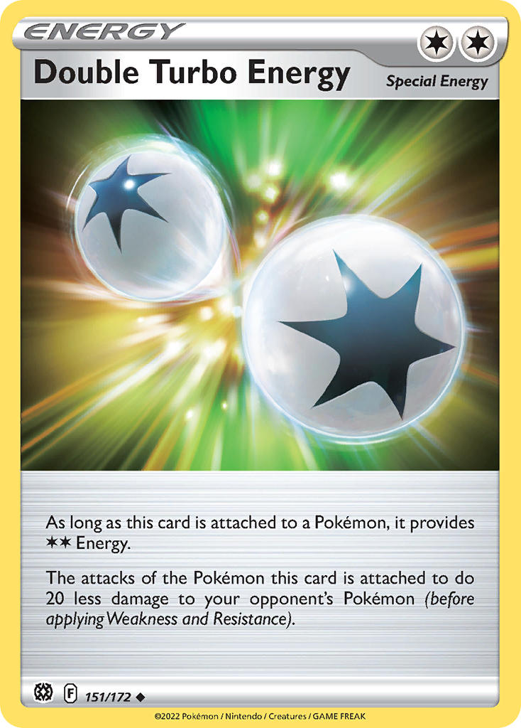 Double Turbo Energy 151/172 - POKEMON SWORD & SHIELD: BRILLIANT STARS