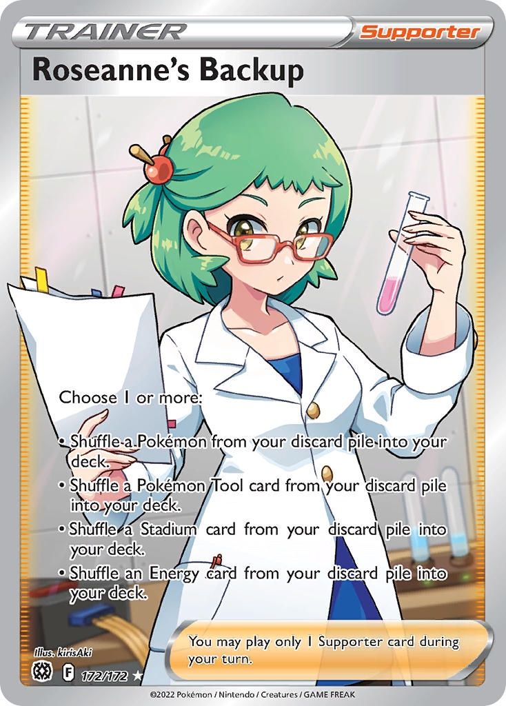 Roseanne's Backup 172/172 - POKEMON SWORD & SHIELD: BRILLIANT STARS
