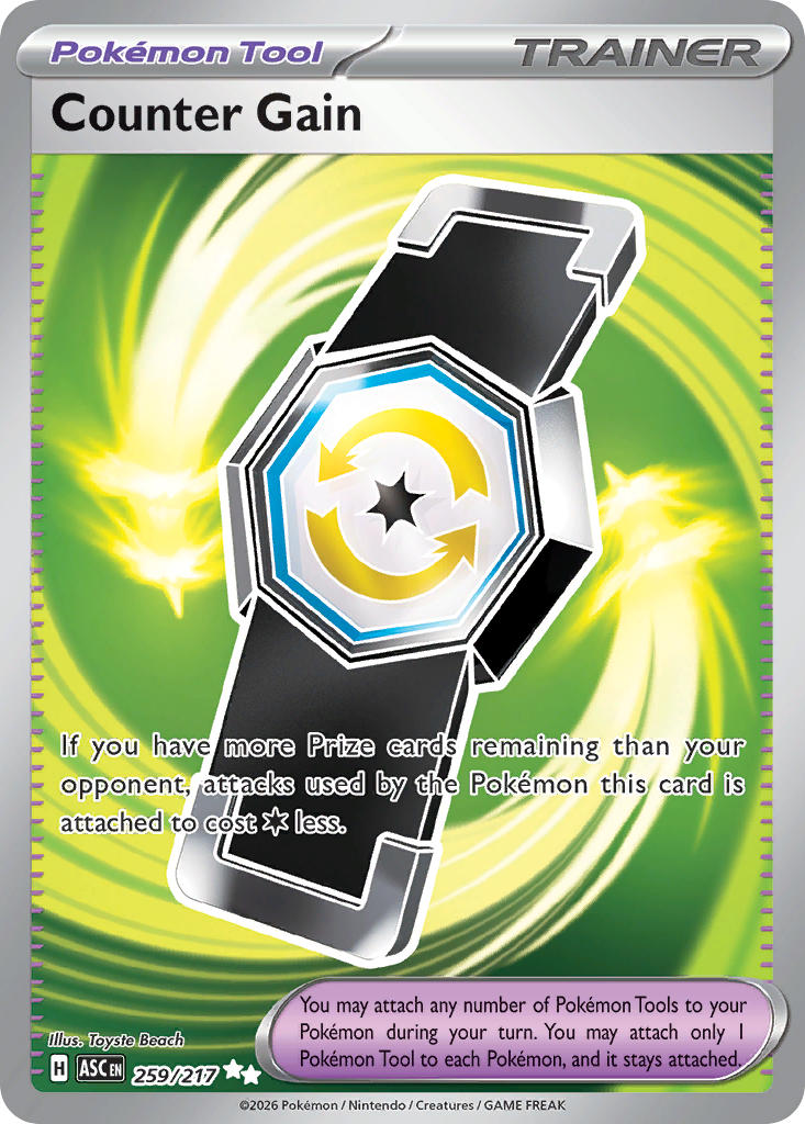Counter Gain 259/217 - POKEMON MEGA EVOLUTION: ASCENDED HEROES