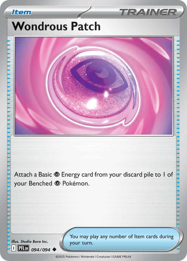 Wondrous Patch 094/094 - POKEMON MEGA EVOLUTION: PHANTASMAL FLAMES