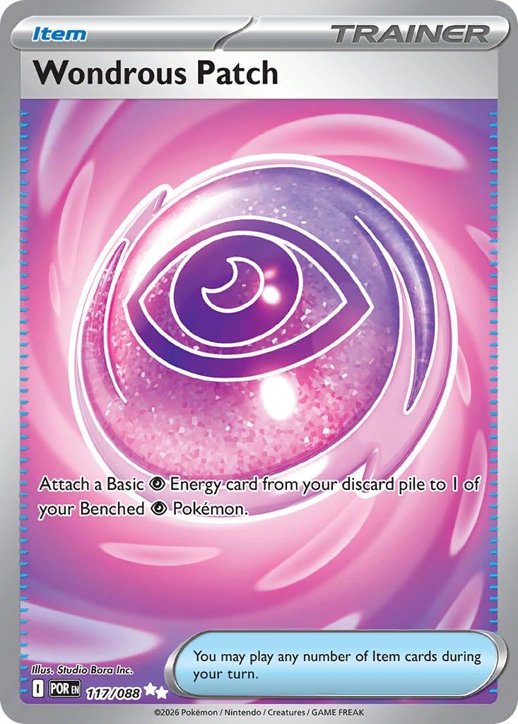 Wondrous Patch 117/088 - POKEMON MEGA EVOLUTION: PERFECT ORDER - Pokemon Single Card