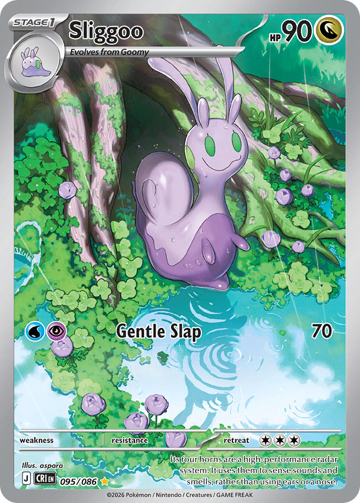 Sliggoo 095/086 - POKEMON MEGA EVOLUTION: CHAOS RISING - Pokemon Single Card