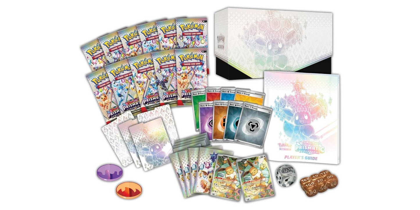 Pokemon Scarlet & Violet: Prismatic Evolutions Elite Trainer Box