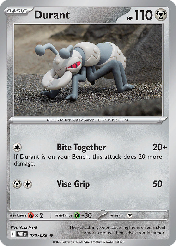 Durant 070/086 - POKEMON SCARLET & VIOLET: WHITE FLARE