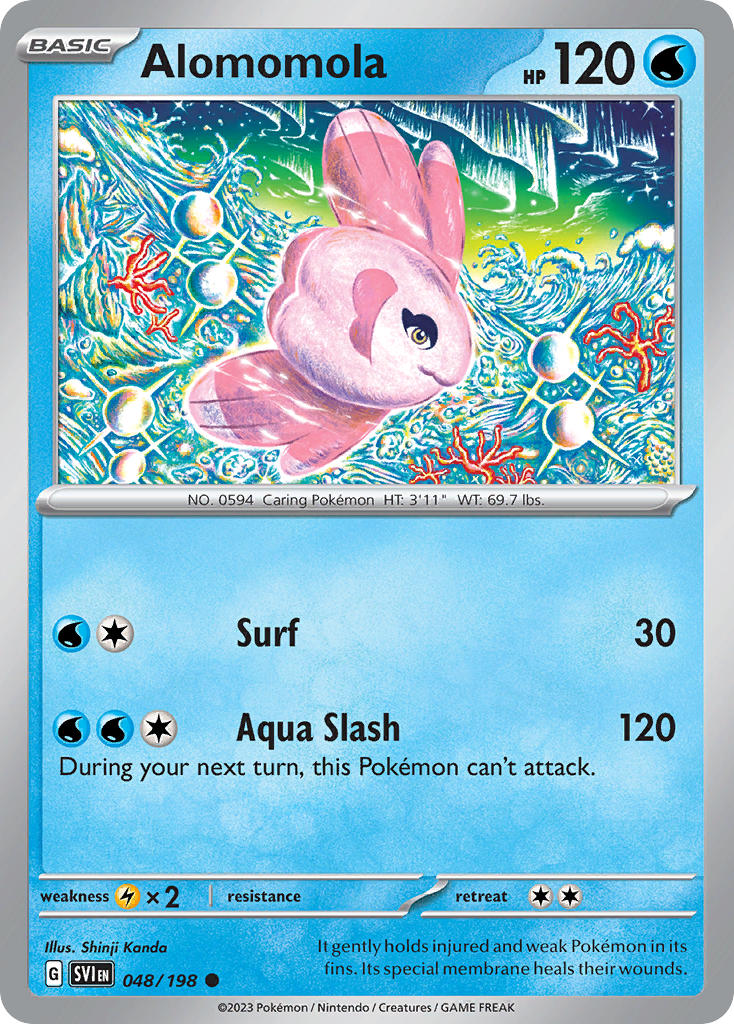 Alomomola 048/198 - POKEMON SCARLET & VIOLET: BASE SET - Pokemon Single Card