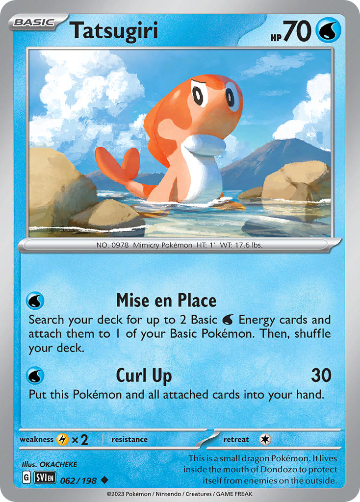 Tatsugiri 062/198 - POKEMON SCARLET & VIOLET: BASE SET - Pokemon Single Card