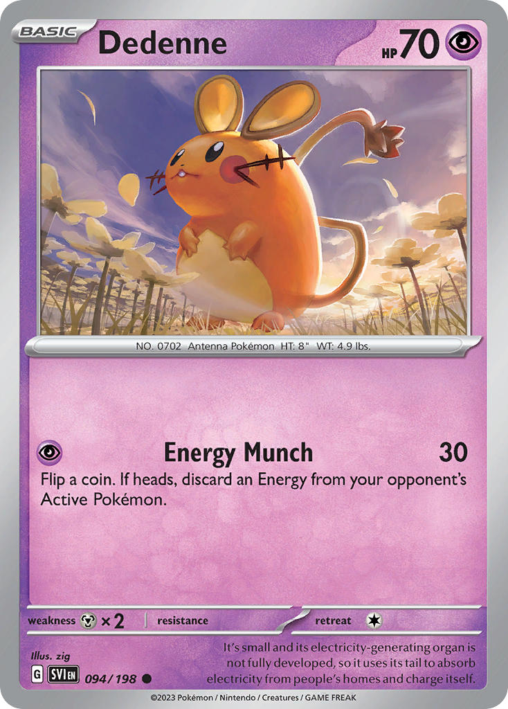 Dedenne 094/198 - POKEMON SCARLET & VIOLET: BASE SET - Pokemon Single Card