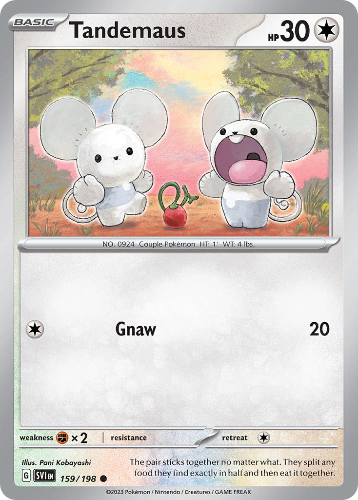 Tandemaus 159/198 - POKEMON SCARLET & VIOLET: BASE SET - Pokemon Single Card
