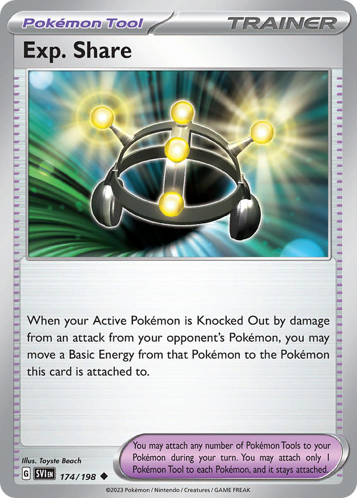 Exp. Share 174/198 - POKEMON SCARLET & VIOLET: BASE SET - Pokemon Single Card