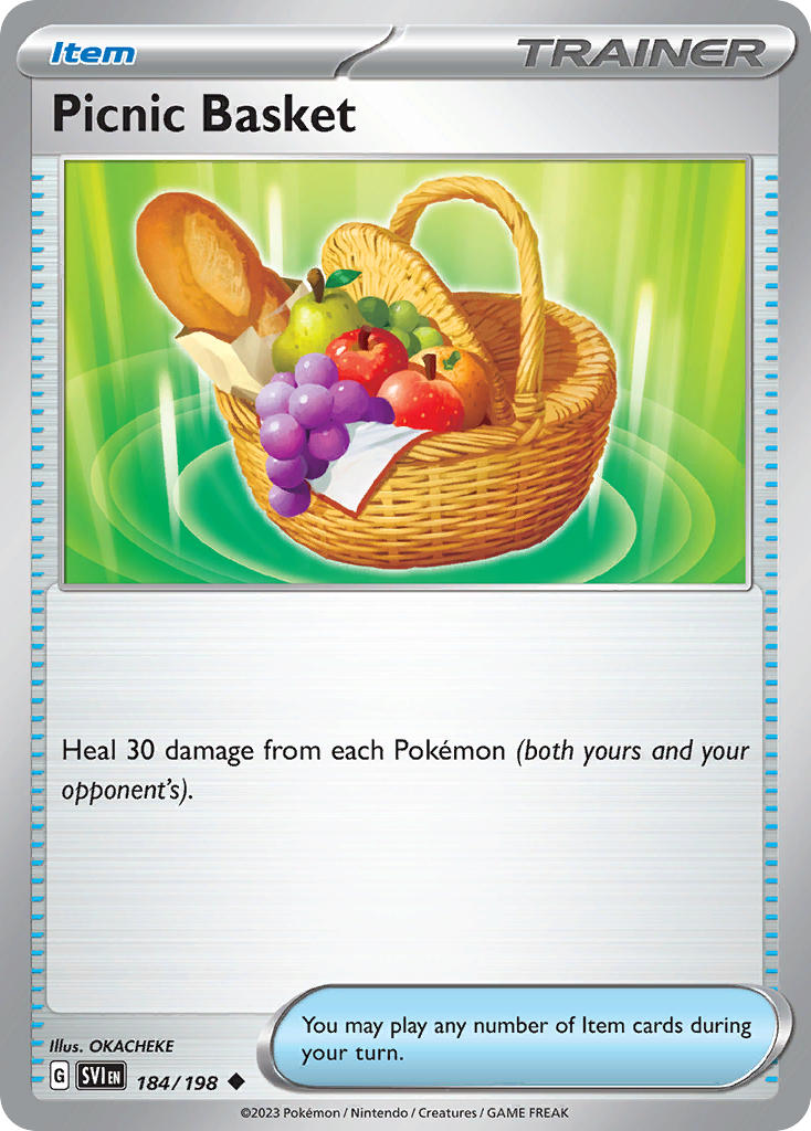 Picnic Basket 184/198 - POKEMON SCARLET & VIOLET: BASE SET - Pokemon Single Card