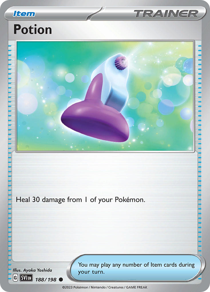 Potion 188/198 - POKEMON SCARLET & VIOLET: BASE SET - Pokemon Single Card