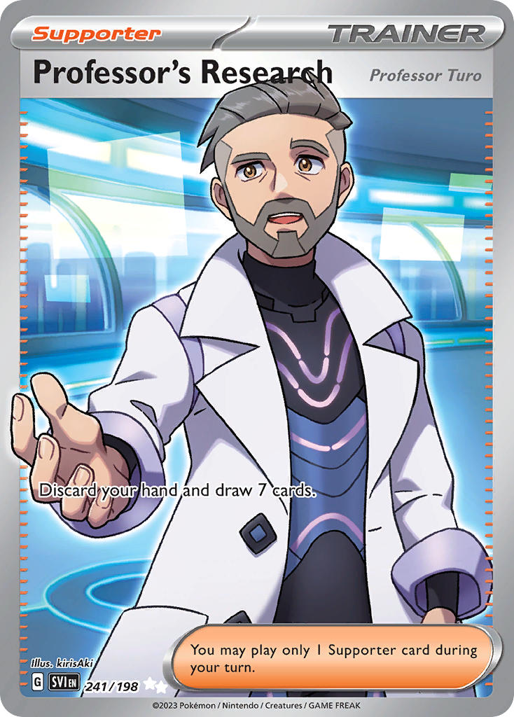 Professor's Research 241/198 - POKEMON SCARLET & VIOLET: BASE SET - Pokemon Single Card