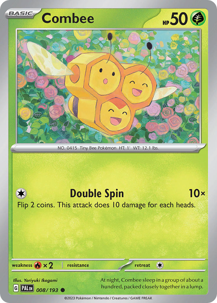 Combee 008/193 - POKEMON SCARLET & VIOLET: PALDEA EVOLVED - Pokemon Single Card