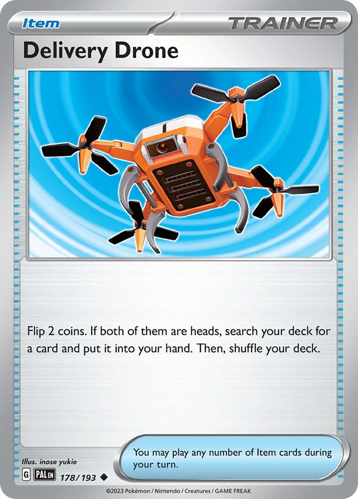 Delivery Drone 178/193 - POKEMON SCARLET & VIOLET: PALDEA EVOLVED - Pokemon Single Card