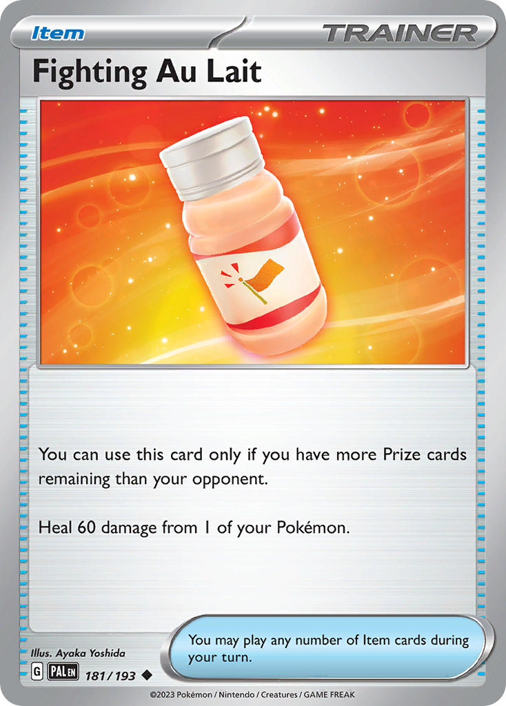 Fighting Au Lait 181/193 - POKEMON SCARLET & VIOLET: PALDEA EVOLVED - Pokemon Single Card