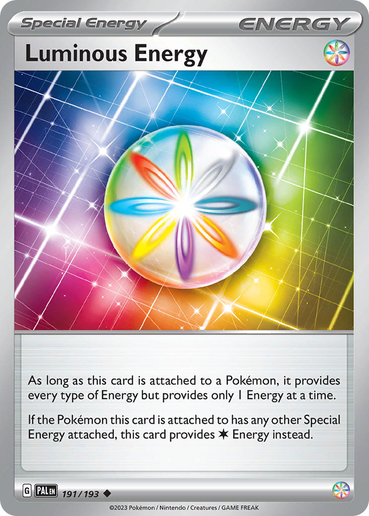 Luminous Energy 191/193 - POKEMON SCARLET & VIOLET: PALDEA EVOLVED - Pokemon Single Card