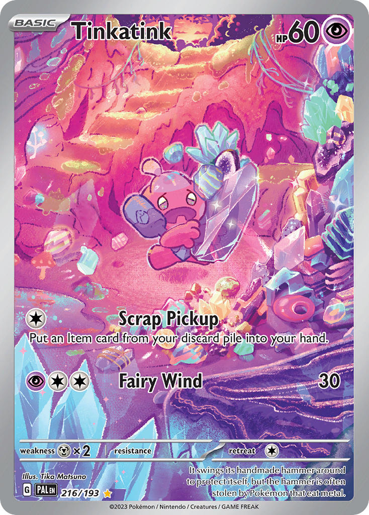 Tinkatink 216/193 - POKEMON SCARLET & VIOLET: PALDEA EVOLVED - Pokemon Single Card