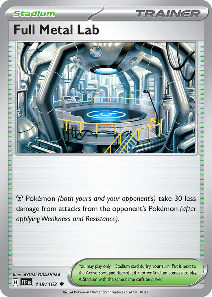 148/162 Full Metal Lab - SCARLET AND VIOLET: TEMPORAL FORCES - Pokemon Single Card