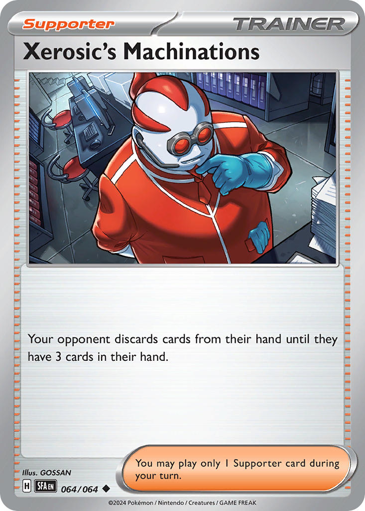 Xerosic's Machinations 064/064 - POKEMON SCARLET & VIOLET: SHROUDED FABLE - Pokemon Single Card