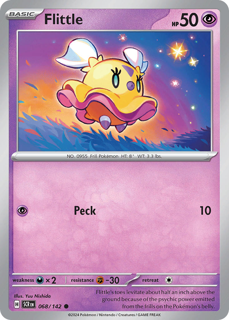 Flittle 068/142 - POKEMON SCARLET & VIOLET: STELLAR CROWN - Pokemon Single Card