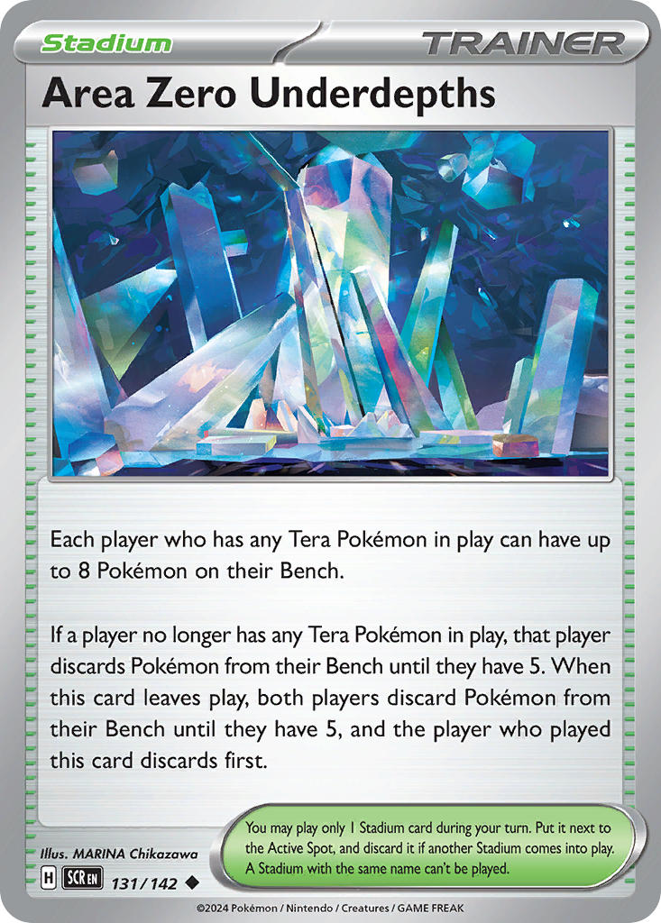 Area Zero Underdepths 131/142 - POKEMON SCARLET & VIOLET: STELLAR CROWN - Pokemon Single Card
