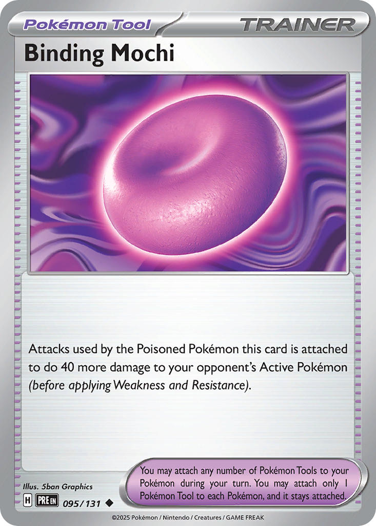 095/131 Binding Mochi - SCARLET & VIOLET: PRISMATIC EVOLUTIONS - Pokemon Single Card
