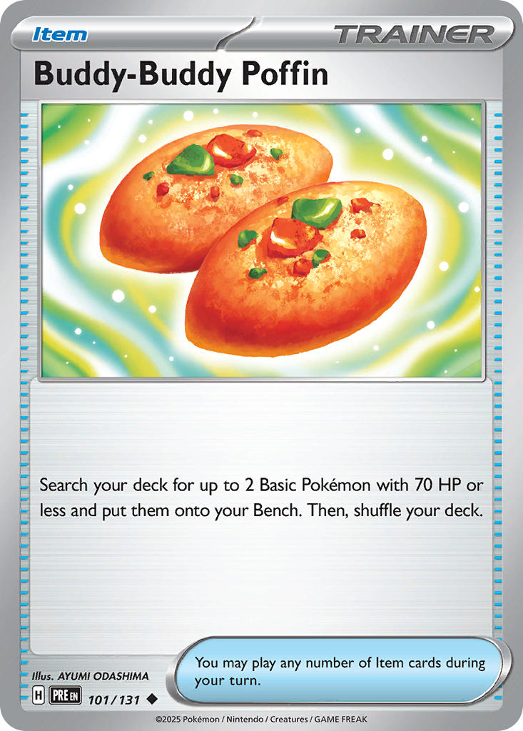 101/131 Buddy-Buddy Poffin - SCARLET & VIOLET: PRISMATIC EVOLUTIONS - Pokemon Single Card