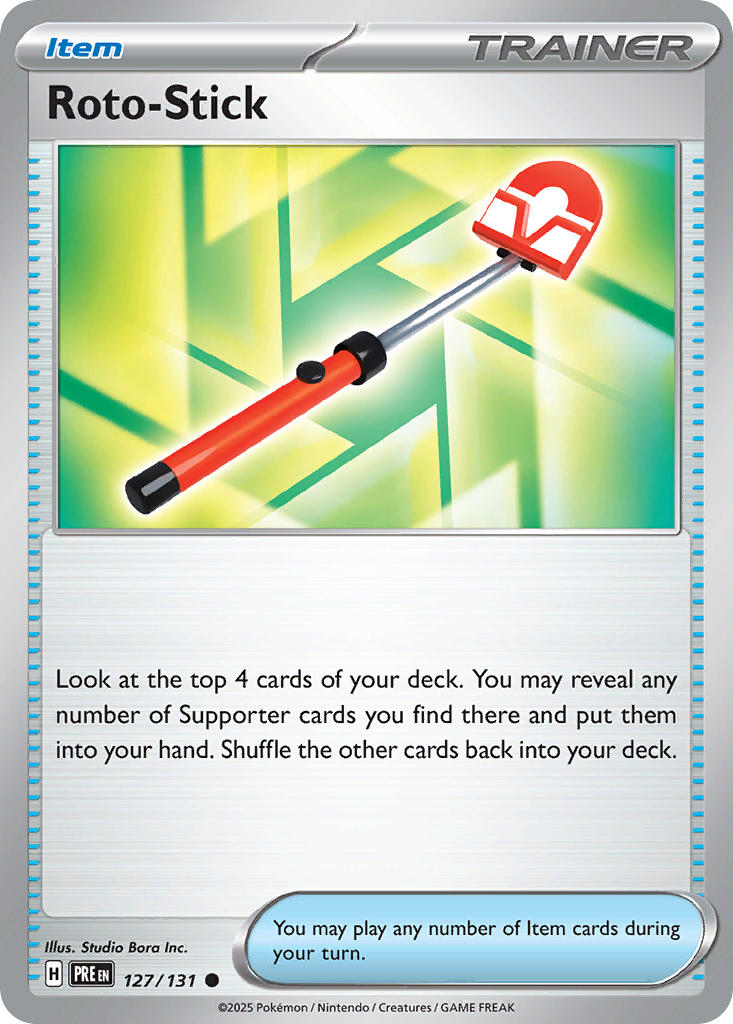 127/131 Roto-Stick - SCARLET & VIOLET: PRISMATIC EVOLUTIONS - Pokemon Single Card