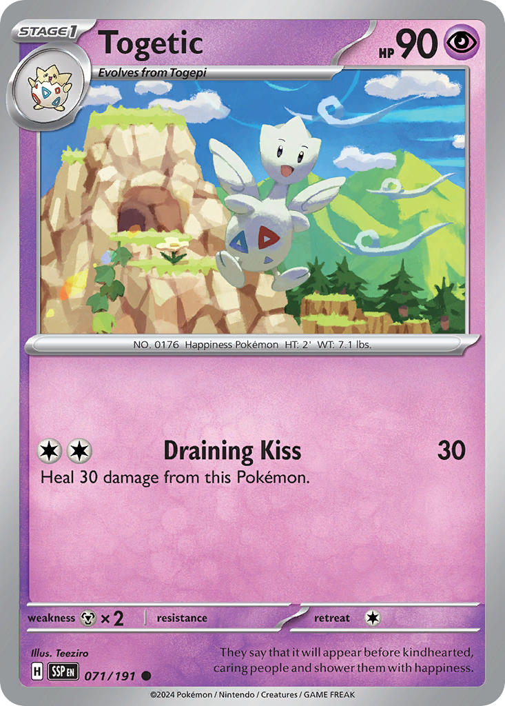 Togetic 071/191 - POKEMON SCARLET & VIOLET: SURGING SPARKS