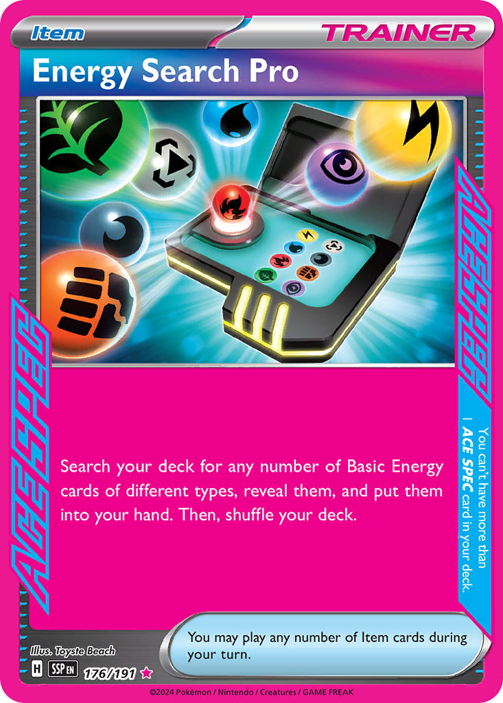 Energy Search Pro 176/191 - POKEMON SCARLET & VIOLET: SURGING SPARKS